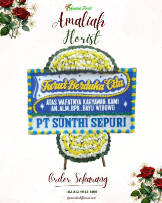 Papan Bunga Duka di Kualuh Selatan