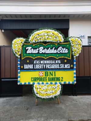 Papan Bunga Duka di Kualuh Selatan