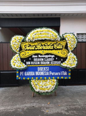 Papan Bunga Duka di Kualuh Selatan