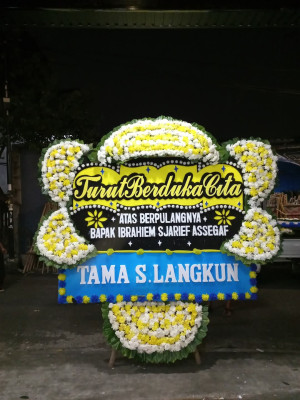 Papan Bunga Duka di Kualuh Selatan