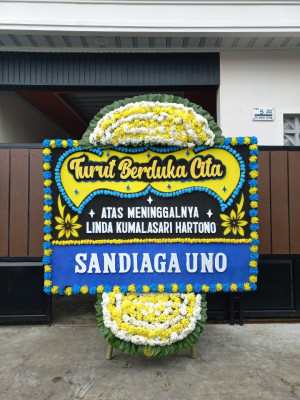 Papan Bunga Duka di Kualuh Selatan